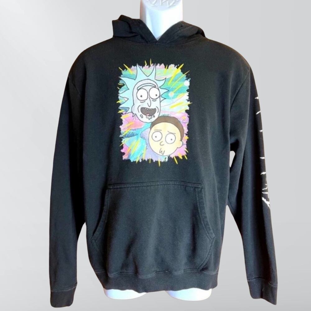 Ripple Junction Adult Swim Rick & Morty Graphic Hoodie